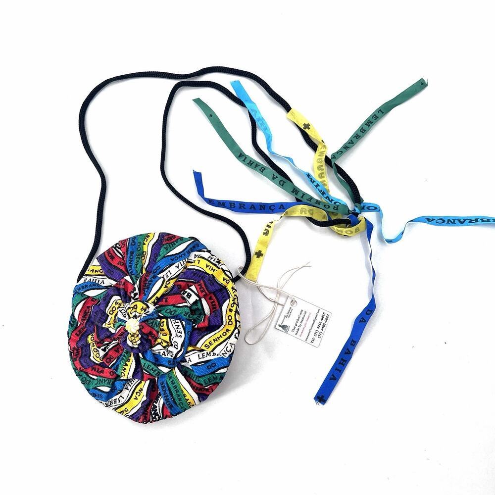 Handmade Brazil Colorful Crossbody Bag Lembrança do Senhor do Bonfim da Bahia